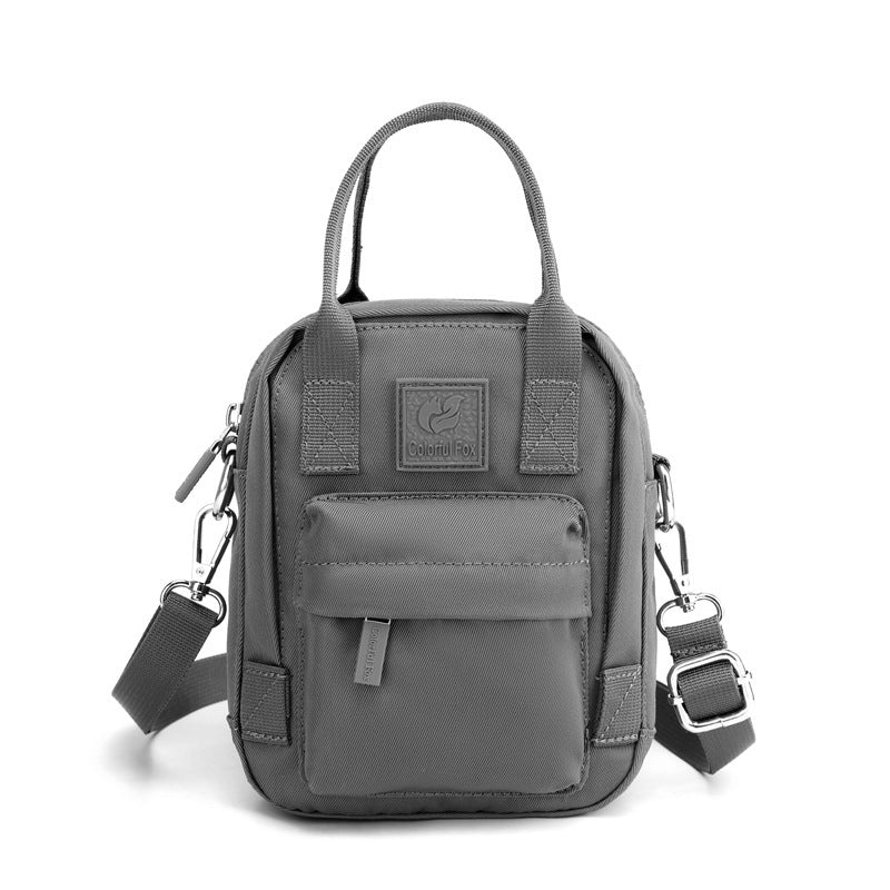 [W-Bolso] Bolsa De Mensajero De Moda Personalidad Bolsa De Teléfono Móvil Simple