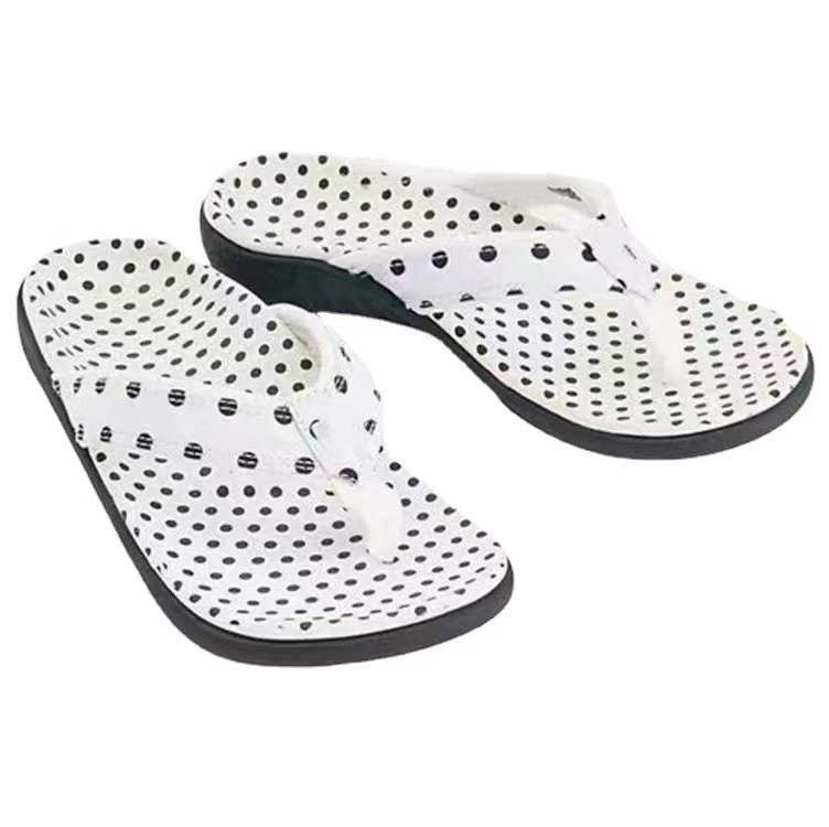 [W-Zapato] Chanclas Con Lunares Y Soporte Para El Arco