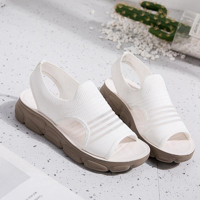 Zapatos de playa con suela blanda y malla voladora de nuevo estilo - MXbueno