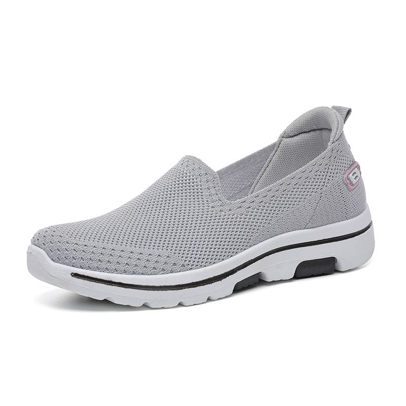 Zapatos de mujer con punta redonda de un pie