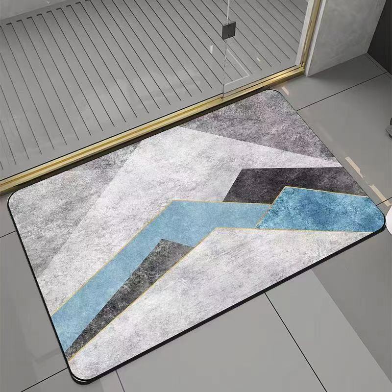 Nuevo Estilo Alfombra De Barro De Diatomeas Inodoro Baño Cocina Puerta Estera De La Puerta Estera Absorbente De Secado Rápido