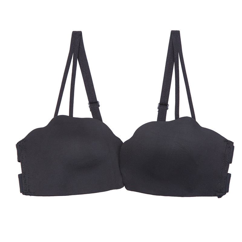 [W-Ropa Interior] Sujetador Invisible Antideslizante Sin Tirantes Delanteros