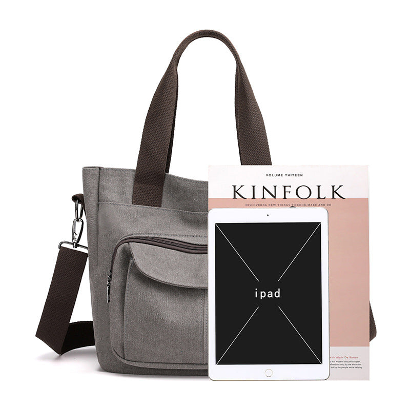 [W-Bolso] Bolso Bandolera De Hombro Simple Que Combina Con Todo El Bolso De Viaje De Darong