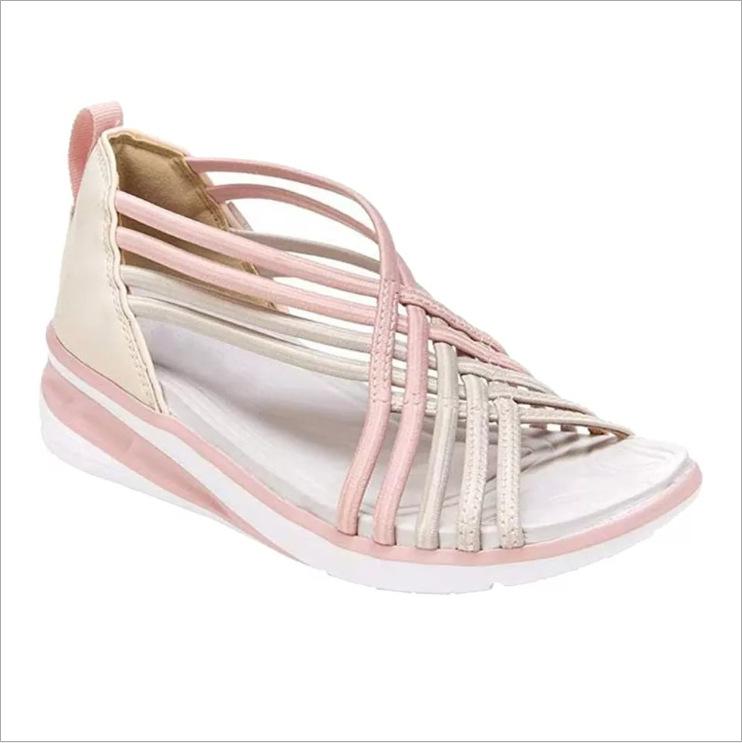 Zapatos Deportivos Transpirables Con Boca De Pez Trenzada