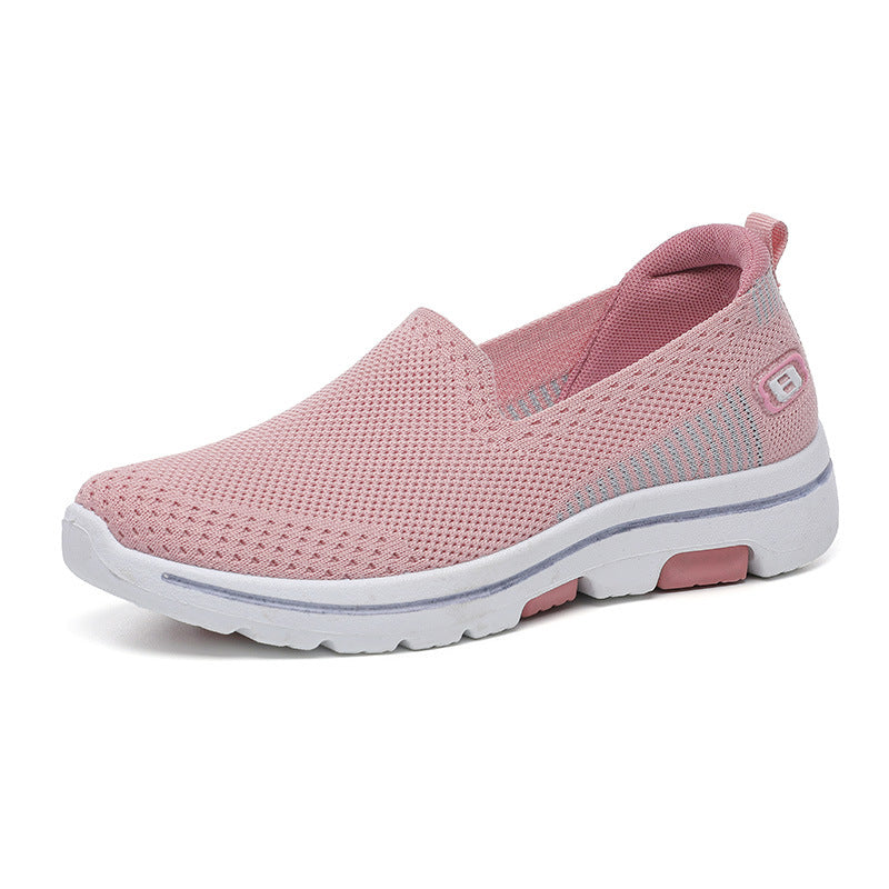 Zapatos de mujer con punta redonda de un pie