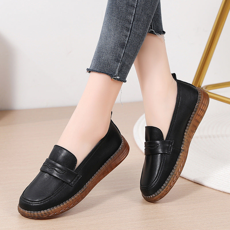 [W-Zapato] 2023 Zapatos Casuales Para Mujeres Con Cara Suave Y Zapatos Individuales Para Viajeros