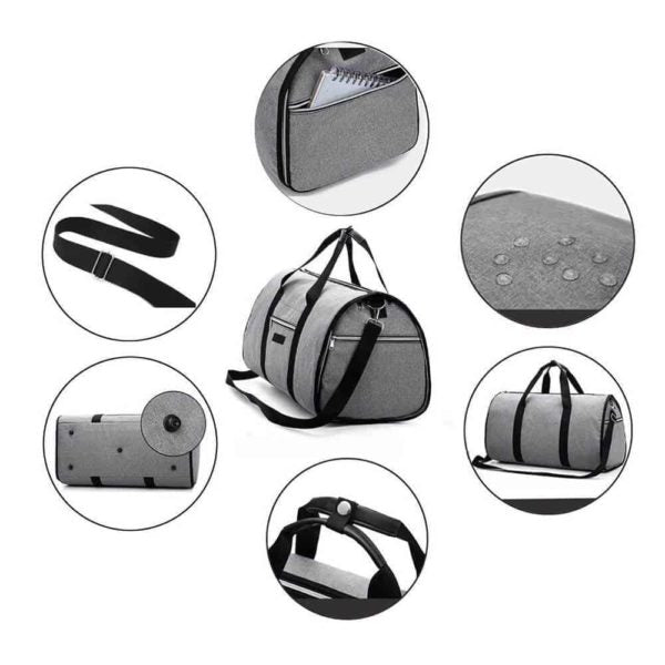 Ropa Y Bolsa De Lona Dos En Uno