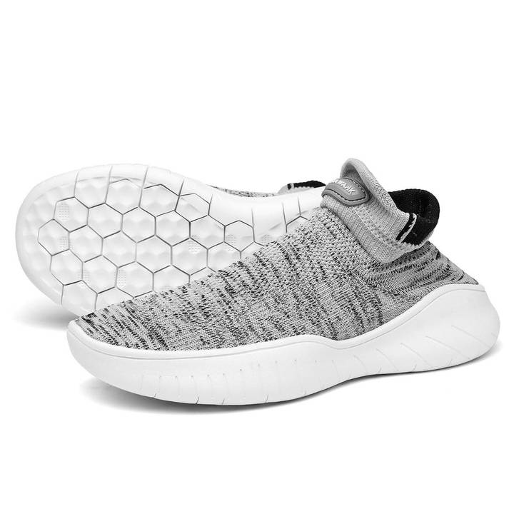 Calcetines Que Vuelan Los Calzados Informales Ligeros Del Punto Zapatos Netos Ligeros Cómodos