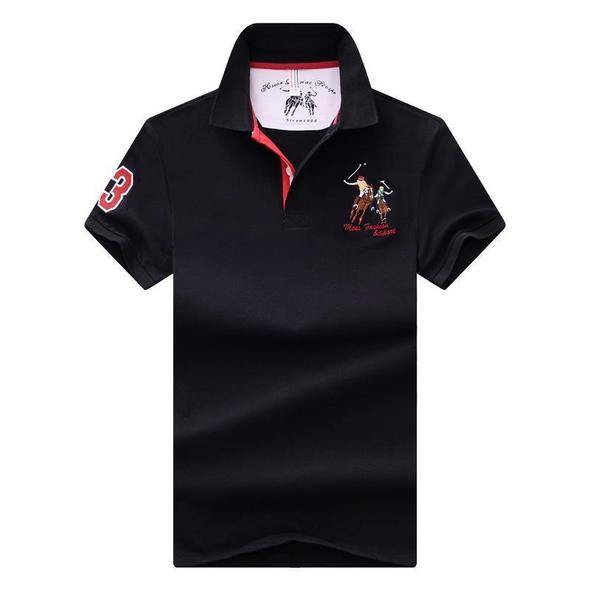 Camiseta Polo Casual de Negocios Tamaño M a 4XL - MXbueno