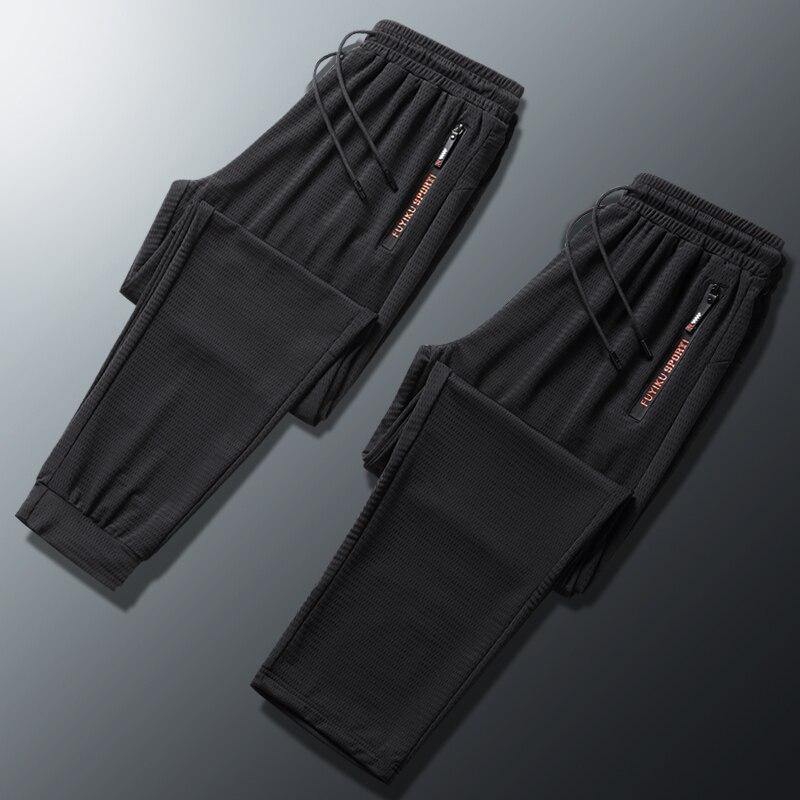 Cool pantalones de seda de hielo de secado rápido para hombre(M-9XL) - MXbueno