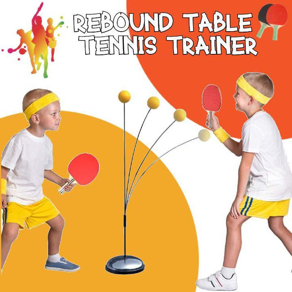 Entrenador De Tenis De Mesa De Rebote