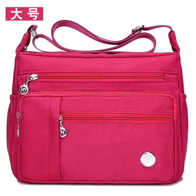 Bolso bandolera deportivo ligero impermeable de nylón para mujeres - MXbueno