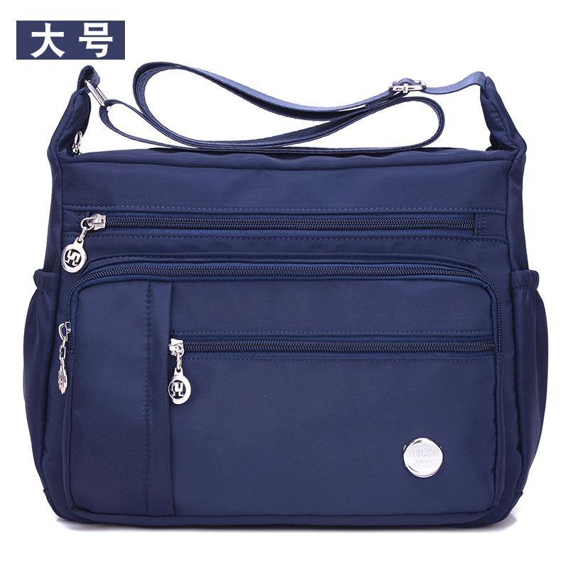 Bolso bandolera deportivo ligero impermeable de nylón para mujeres - MXbueno