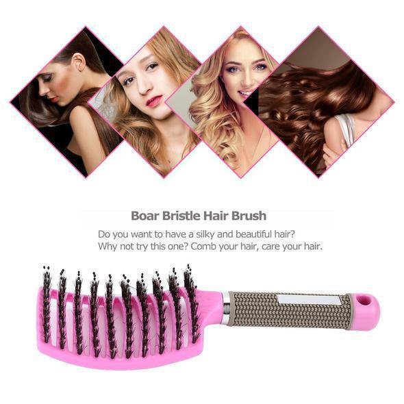 DETANGLER BRISTLE NYLON HAIRBRUSH  🔥 COMPRAR 1 OBTENER 1 GRATIS EL ÚLTIMO DÍA🔥 - MXbueno