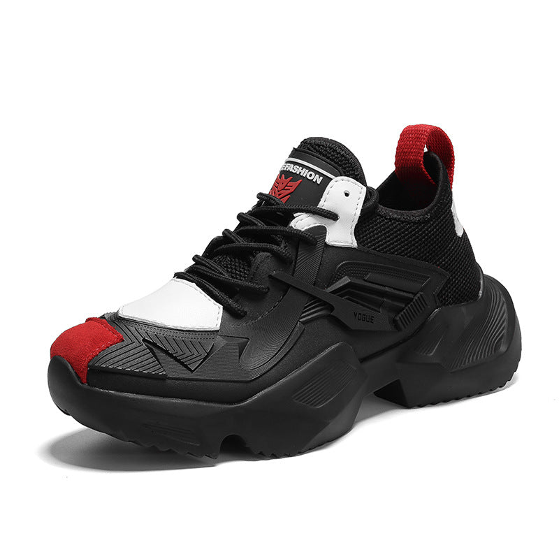 Zapatillas Deportivas Samurái Negras. Suela De Goma, Cómoda Para Caminar.