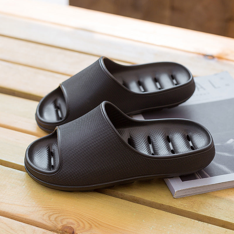 Diseño De Cabeza Redonda, Ducha Antideslizante, Sandalias Y Zapatillas Ligeras Y Cómodas Para Hombres Y Mujeres.