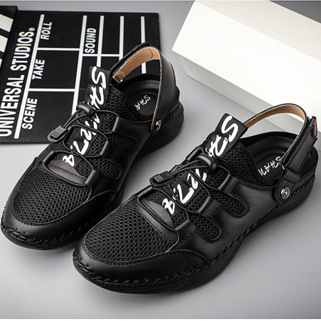 [M-Zapato] Sandalias De Cuero