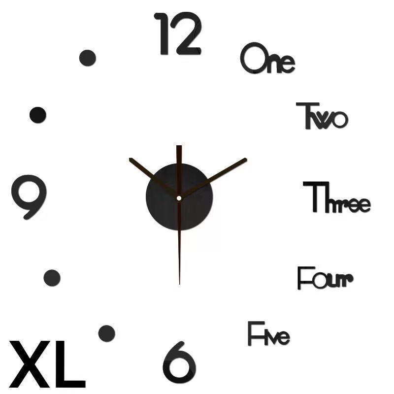 Reloj de pared digital 3D DIY