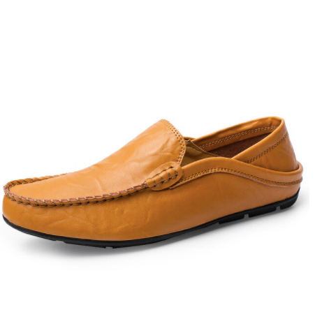 Zapatos cómodos de cuero de moda para hombres - MXbueno