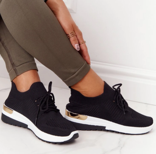 Zapatillas de mujer casual sin cordones de color liso - MXbueno