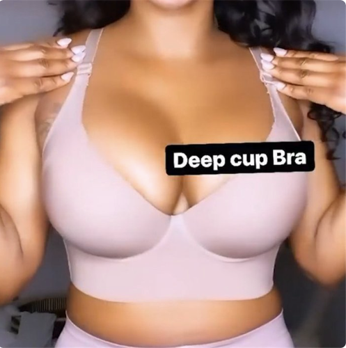 SUJETADOR DE COPA PROFUNDA FASHION