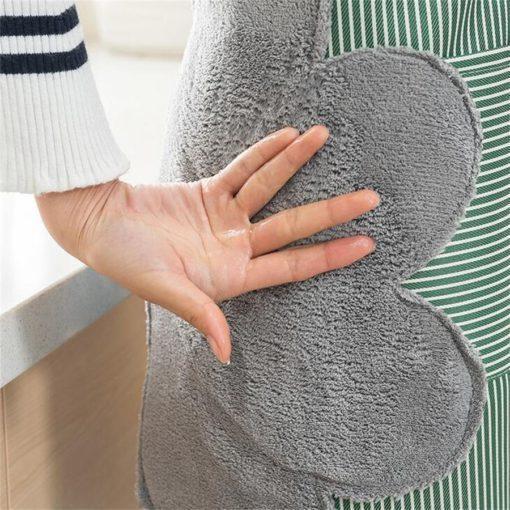 Delantal de Cocina Impermeable de Mano Borrable