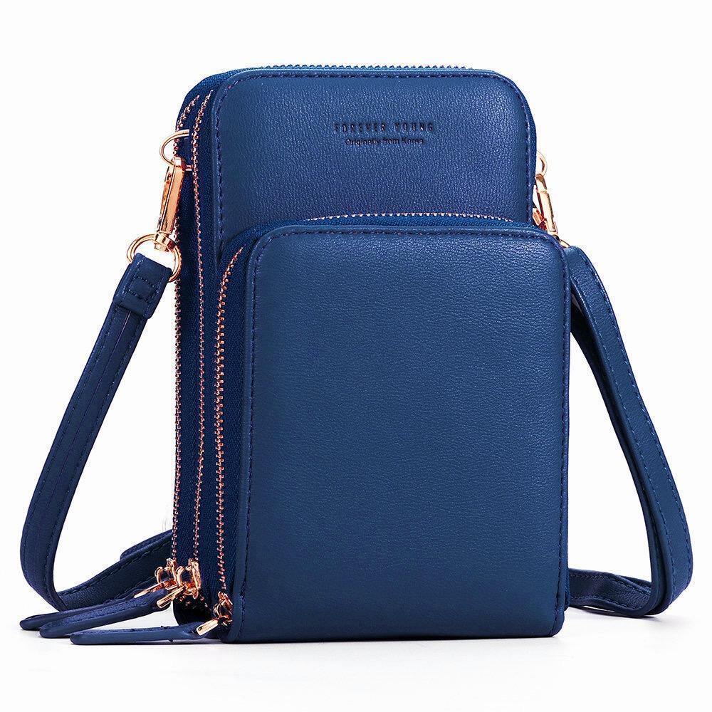BOLSO DE MANO DE CUERO PU PARA MUJER BOLSO DE TARJETA BOLSO DE TELÉFONO BOLSO BANDOLERA - MXbueno