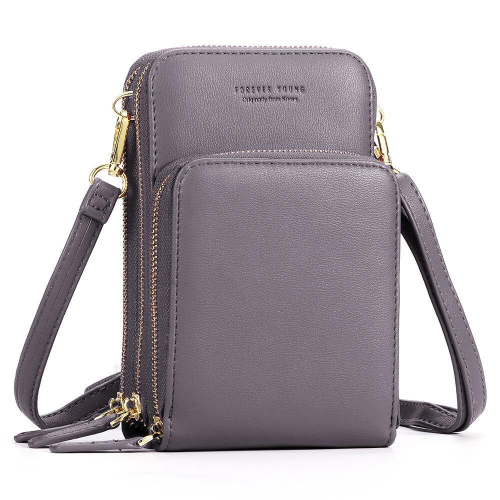 BOLSO DE MANO DE CUERO PU PARA MUJER BOLSO DE TARJETA BOLSO DE TELÉFONO BOLSO BANDOLERA - MXbueno