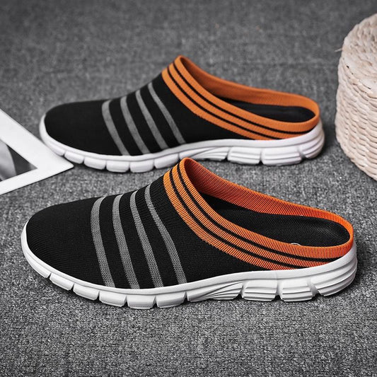 Calzado casual transpirable tejido con mosca de suela súper suave