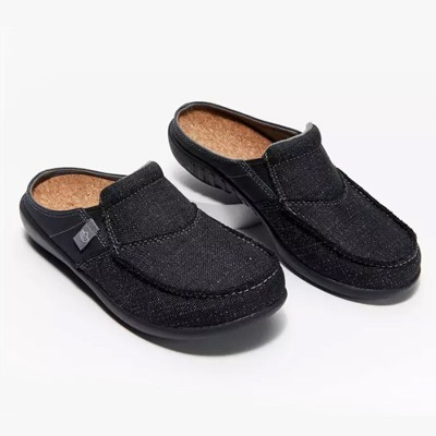 [W-Zapato] Pantuflas Planas Con Punta Redonda Y Comodidad Casual