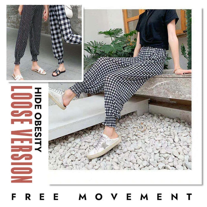 Pantalones Bombachos Para Mujer (peso Adecuado: 40 KG-80 KG)