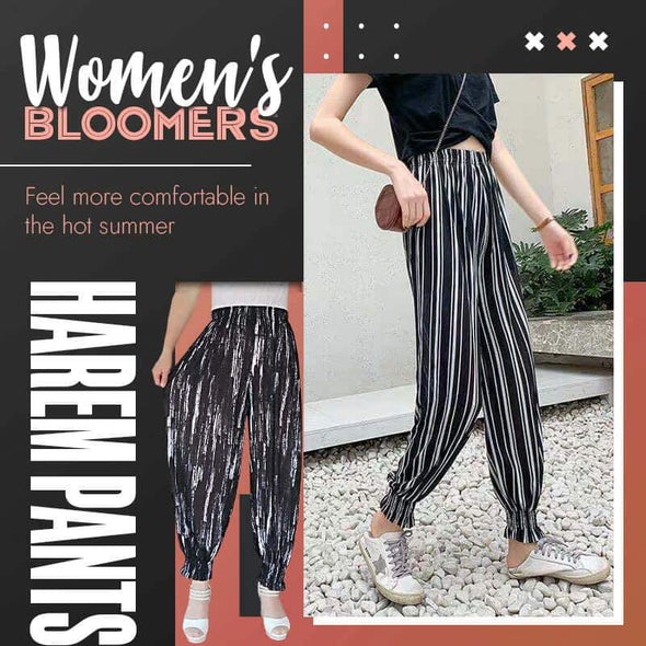 Pantalones Bombachos Para Mujer (peso Adecuado: 40 KG-80 KG)