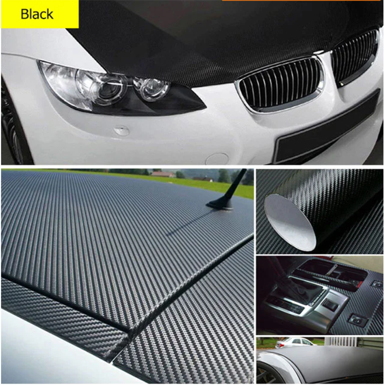 Pegatinas De Modificación De Coche De Fibra De Carbono 3D