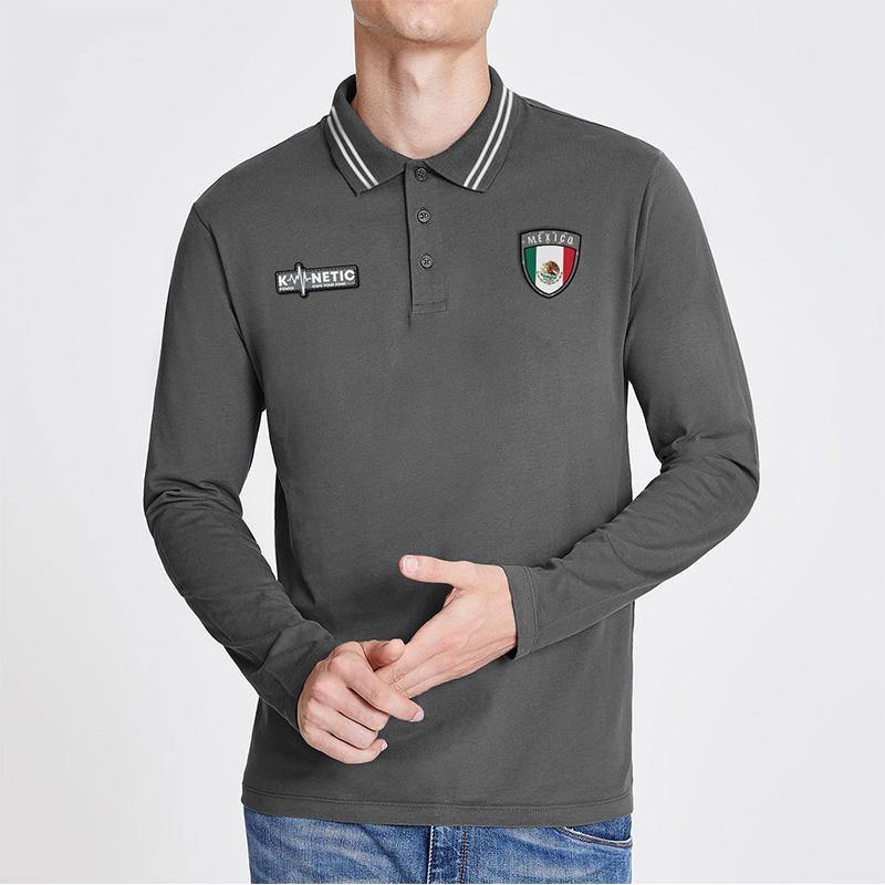 Camiseta de manga larga con la bandera mexicana - MXbueno