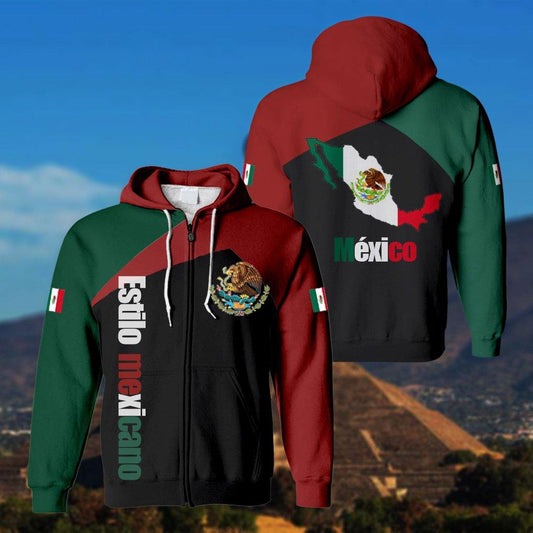 La chaqueta con última moda de dibujo méxicano - MXbueno