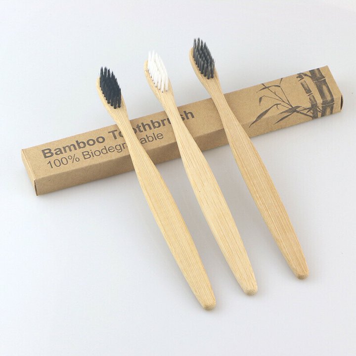 Cepillos De Dientes Eco Soft Bamboo （10pcs）