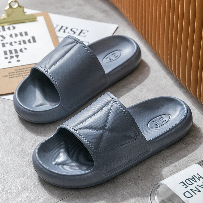 Zapatillas antideslizantes de fondo grueso de moda