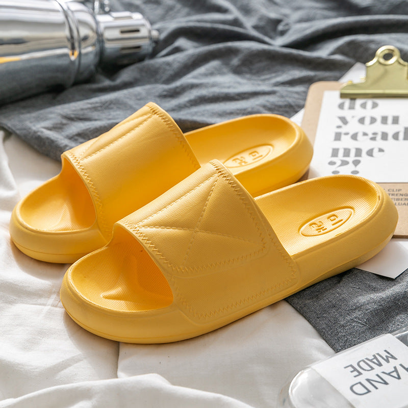 Zapatillas antideslizantes de fondo grueso de moda