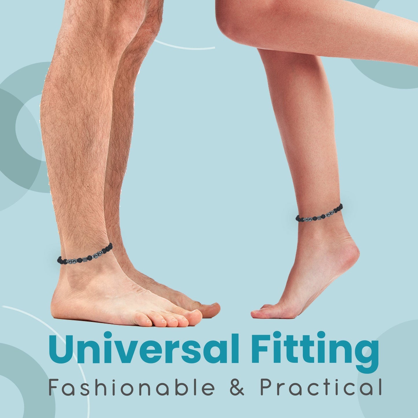 [001] Tobillera De Magnetoterapia Antivaricosa E Inflamatoria