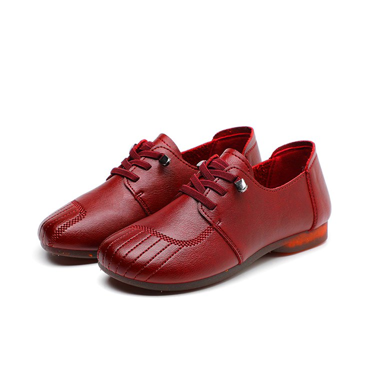 [W-Zapato] Zapatos De Piel Suaves Y Cómodos Para Mujer.