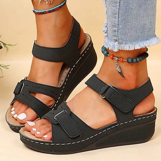 [W-Zapato] Cómodas Sandalias Ortopédicas Para Mujer