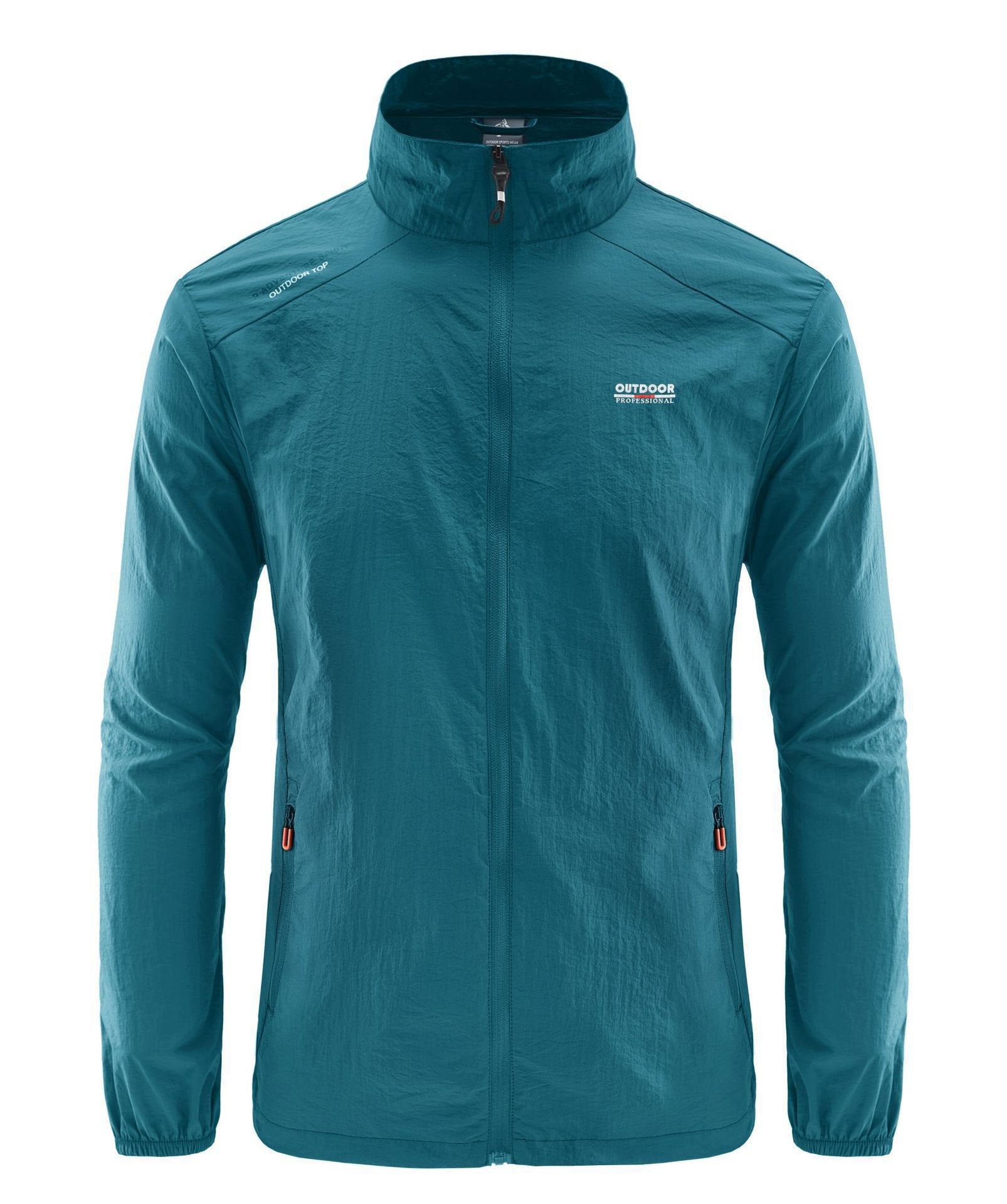 [M-Ropa] Ropa De Protección Solar Con Cuello Alzado Sin Capucha