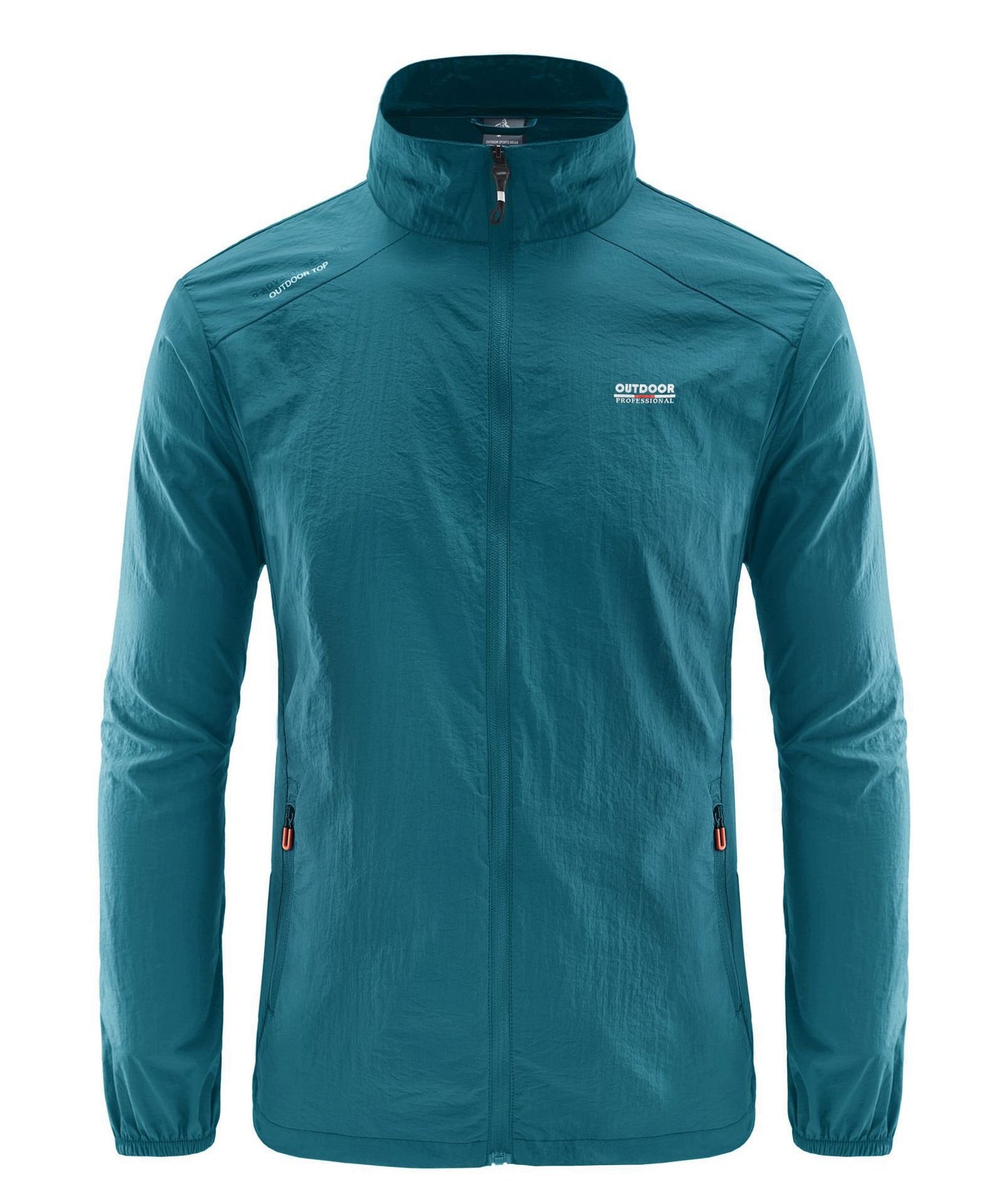 [M-Ropa] Ropa De Protección Solar Con Cuello Alzado Sin Capucha