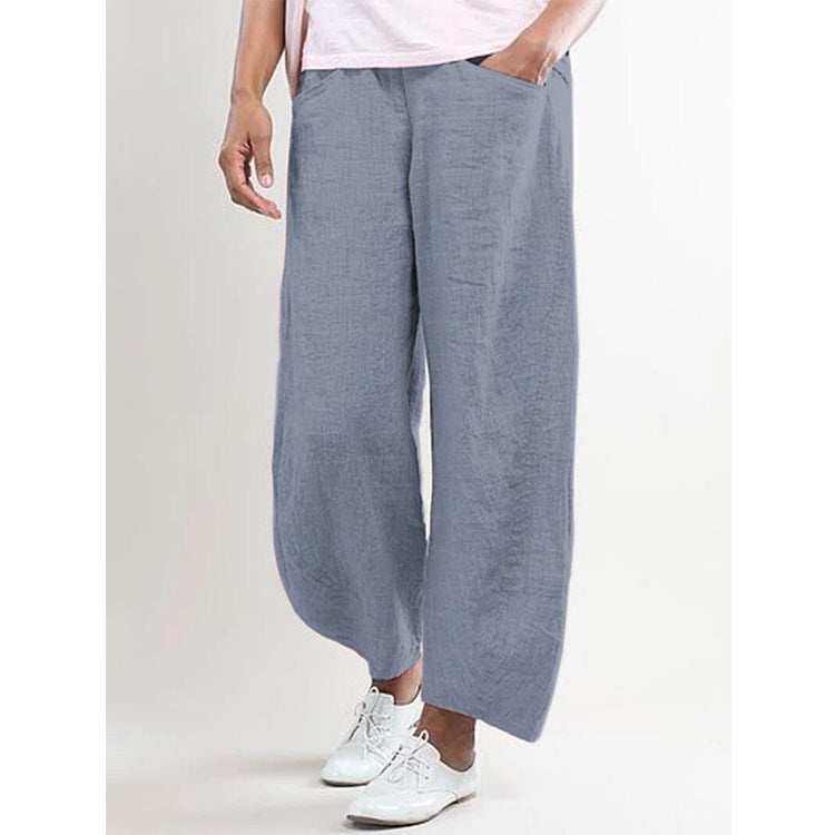MUJERES BOLSILLOS PANTALONES CASUAL
