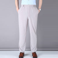 [M-Ropa] Pantalón Casual Elástico Ultrafino De Tiro Alto