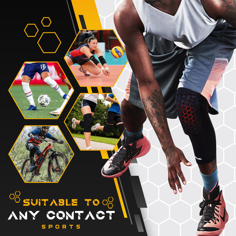 🔥 Rodilleras Anticolisión De Nido De Abeja