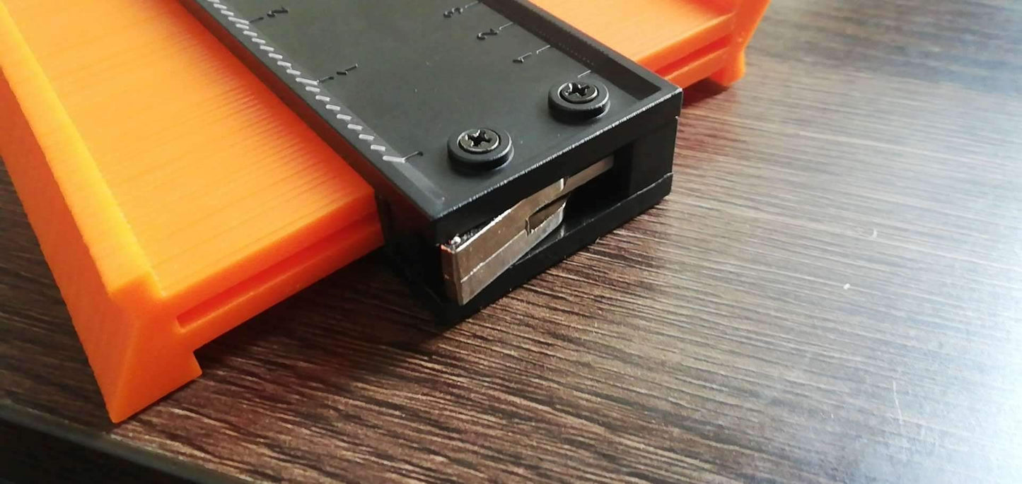 Calibre de contorno irregular Calibre de contorno de regla Radian