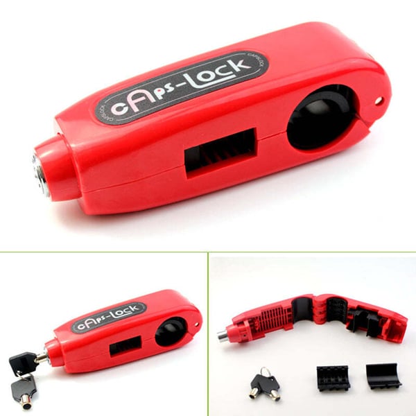 Capslock Es Eficaz Para La Seguridad De La Cerradura De Agarre De La Motocicleta