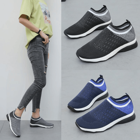 Zapatillas Para Correr Ligeras Y Resistentes Al Desgaste Flying Woven Para Mujer