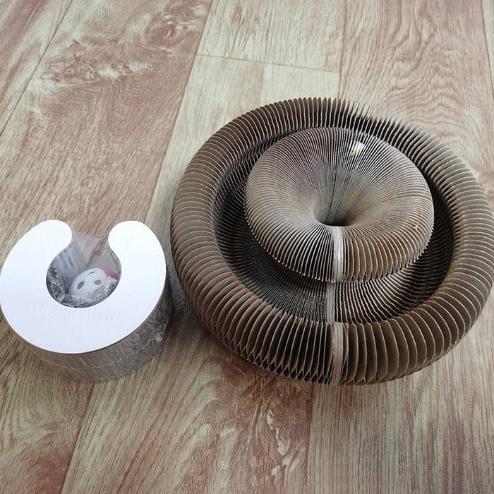 Tablero Rascador Magic Organ Cat - Viene Con Una Bola De Campana De Juguete